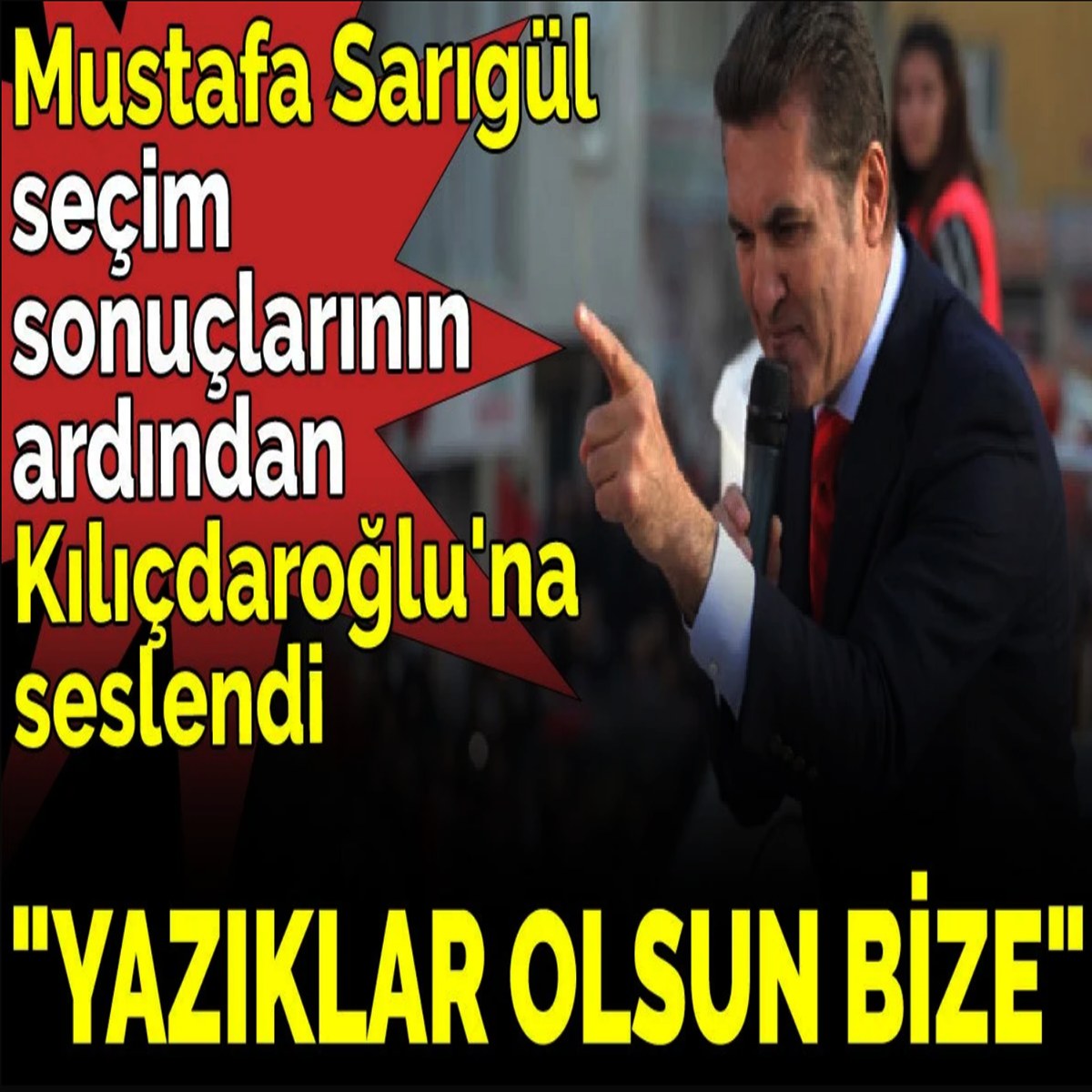 Sarıgül Kılıçdaroğlu’na seslendi.